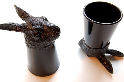 rabbit shotglass