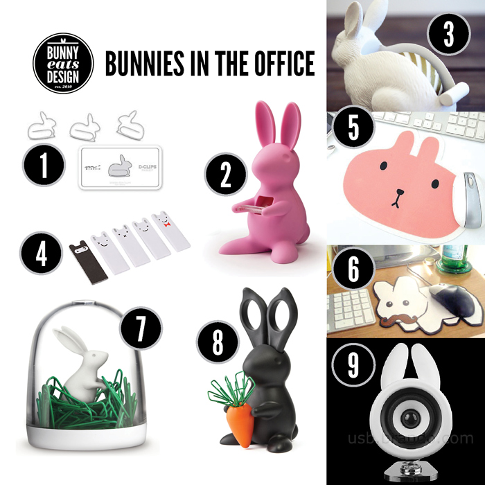 Monday Bunday: Bunnies In The Office | Bunny Eats Design