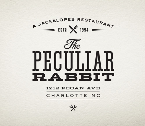 The Peculiar Rabbit, North Carolina, USA The Peculiar Rabbit, North Carolina, USA