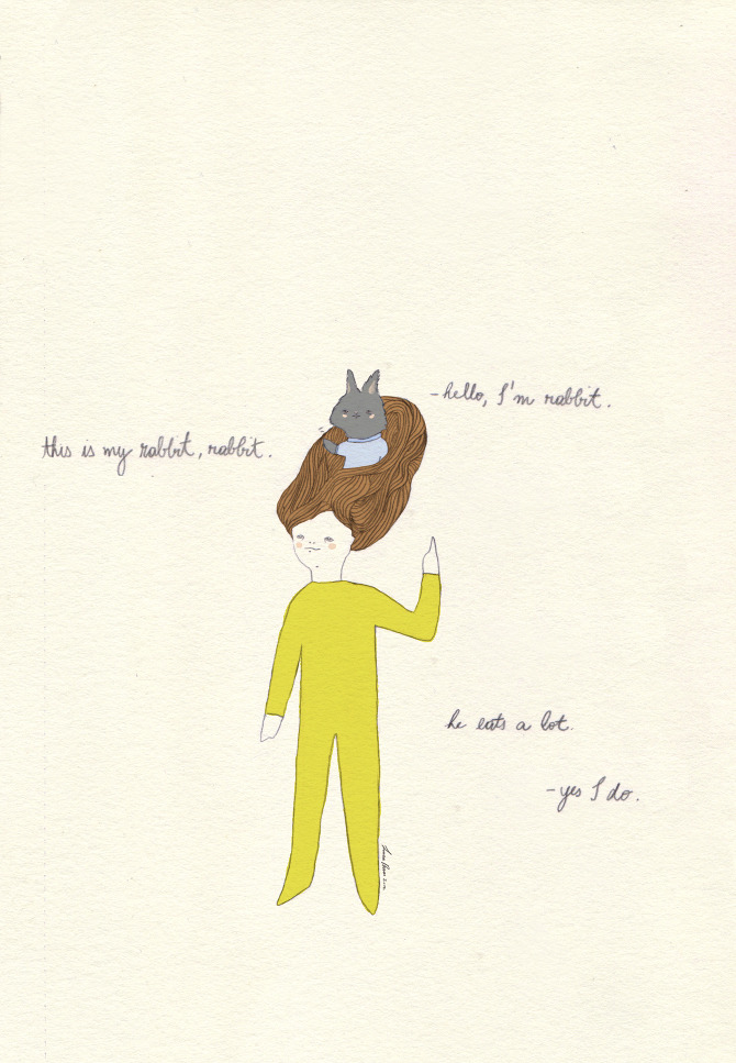 This is my rabbit, rabbit.