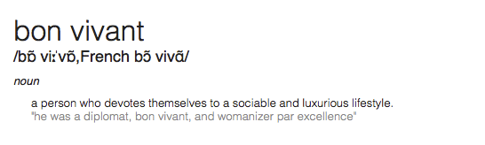 bon vivant